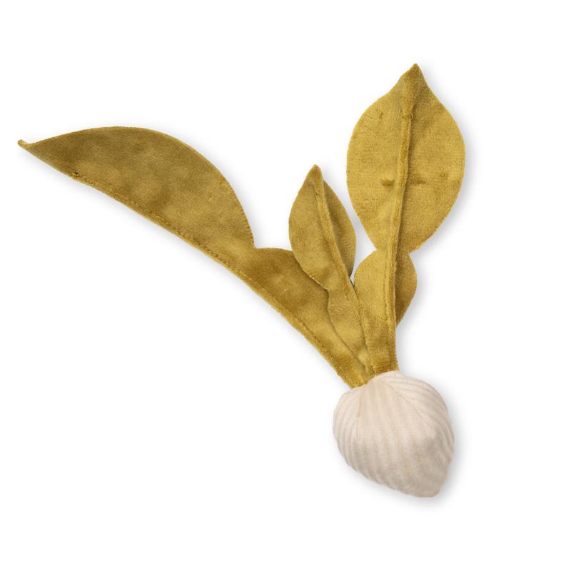 Lambwolf Collective Radish Cat Toy, Cream