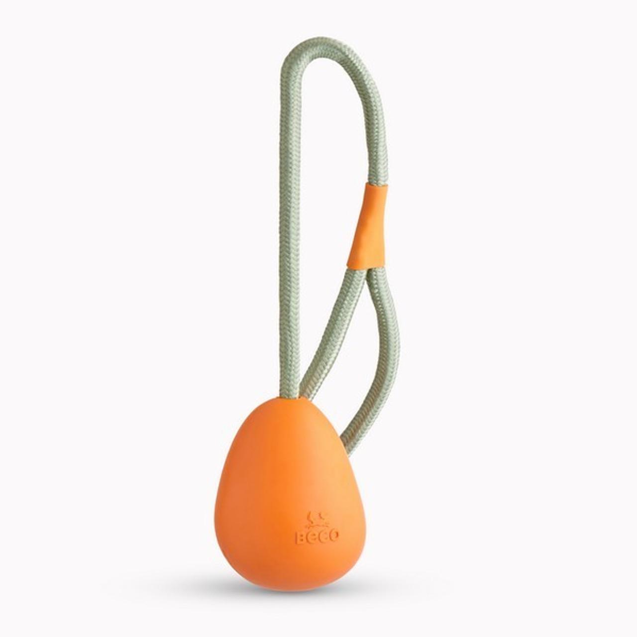 Beco Slinger Pebble Dog Toy, Orange