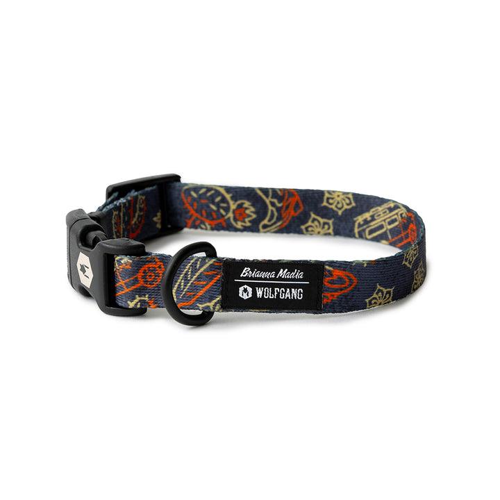 Wolfgang Dog Collar, Sandflats, Small (5/8-in x 8-12-in)