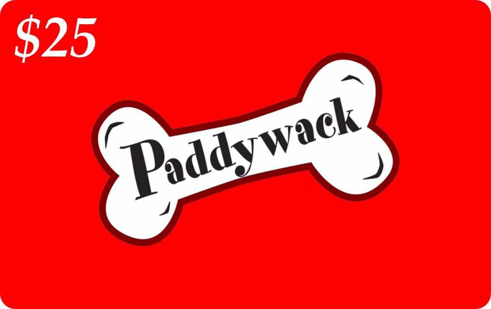 Paddywack Gift Card, $25