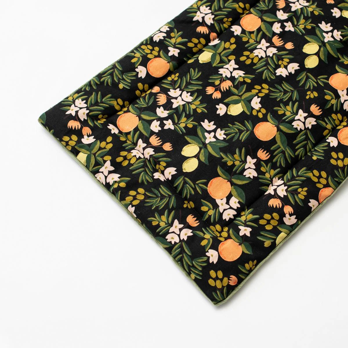 Janery Catnip Mat Cat Bed, Rifle Paper Citrus Collection