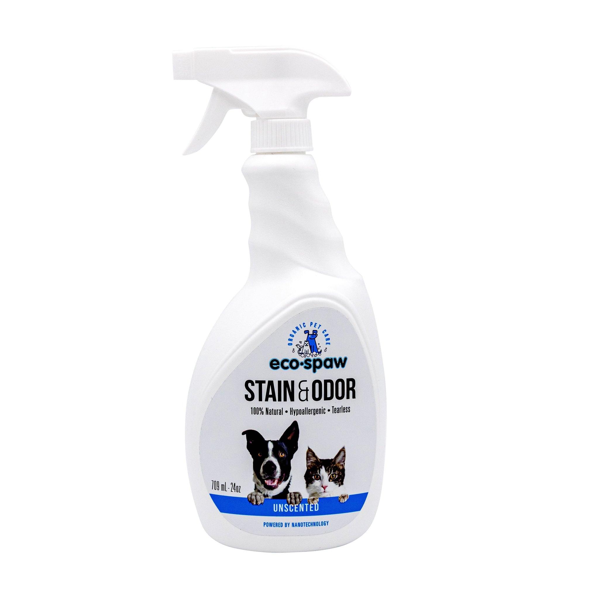 EcoSpaw Unscented Dog Stain & Odor Remover Spray, 24-oz