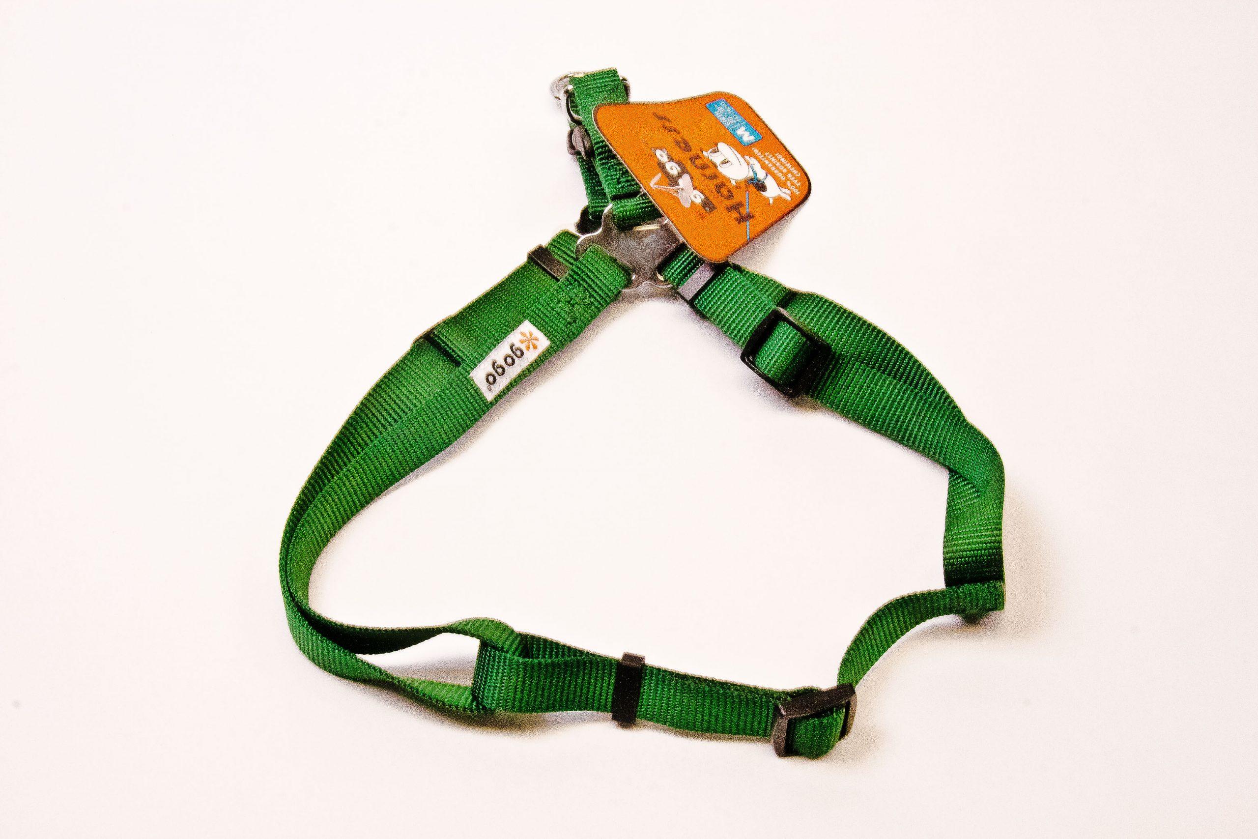 GoGo Dog Harness, Green, Medium