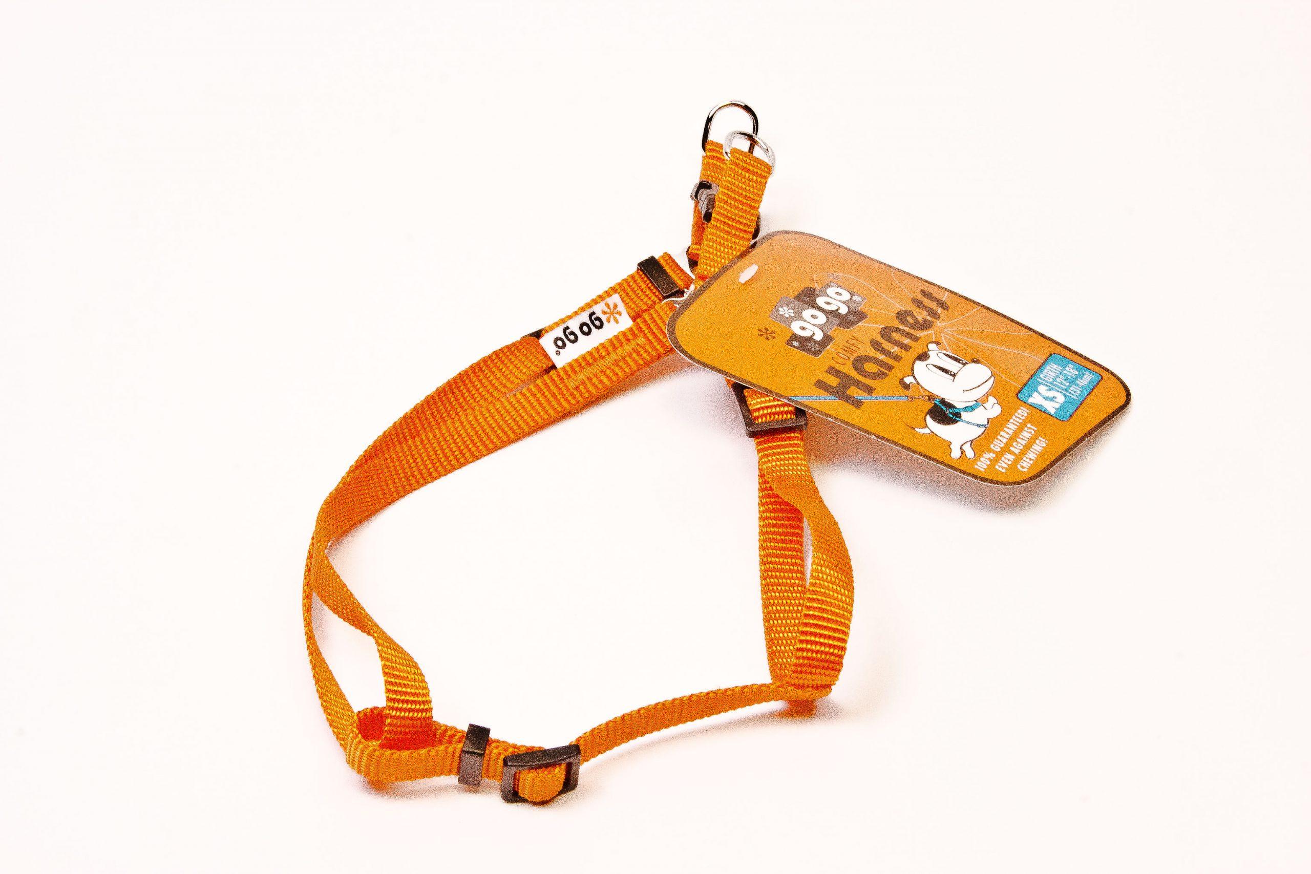 GoGo Dog Harness, Orange, X-Small