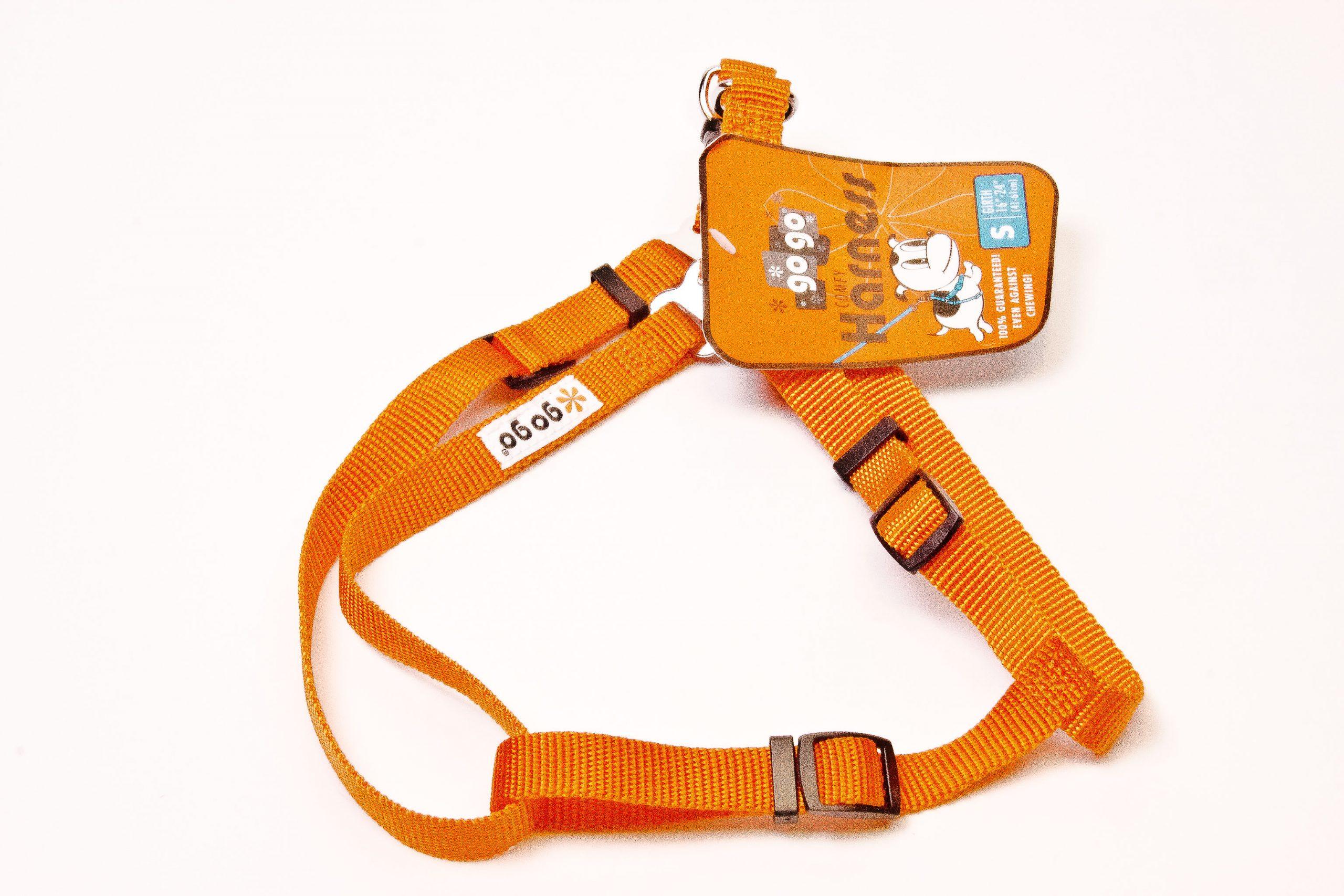 GoGo Dog Harness, Orange, Small