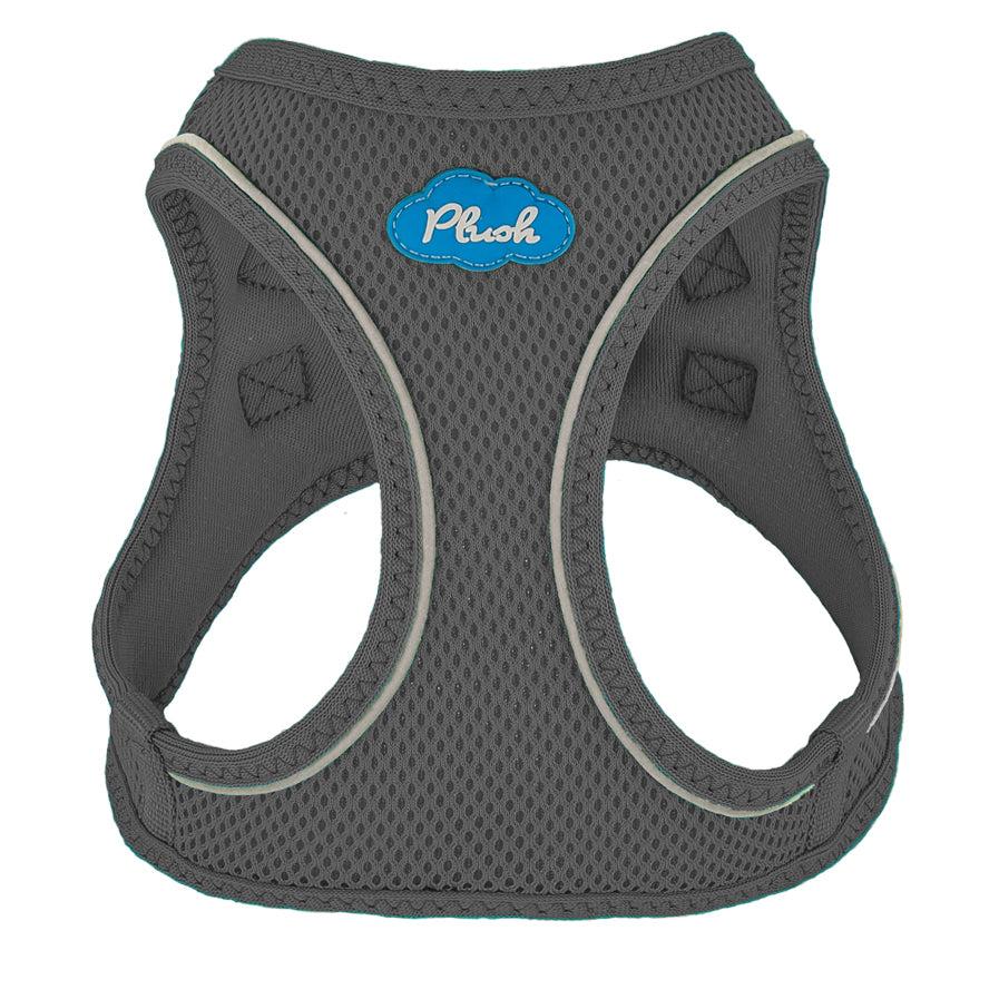 MyPlushusa Step In Air Mesh Dog Harness, Shark Grey, X-Small