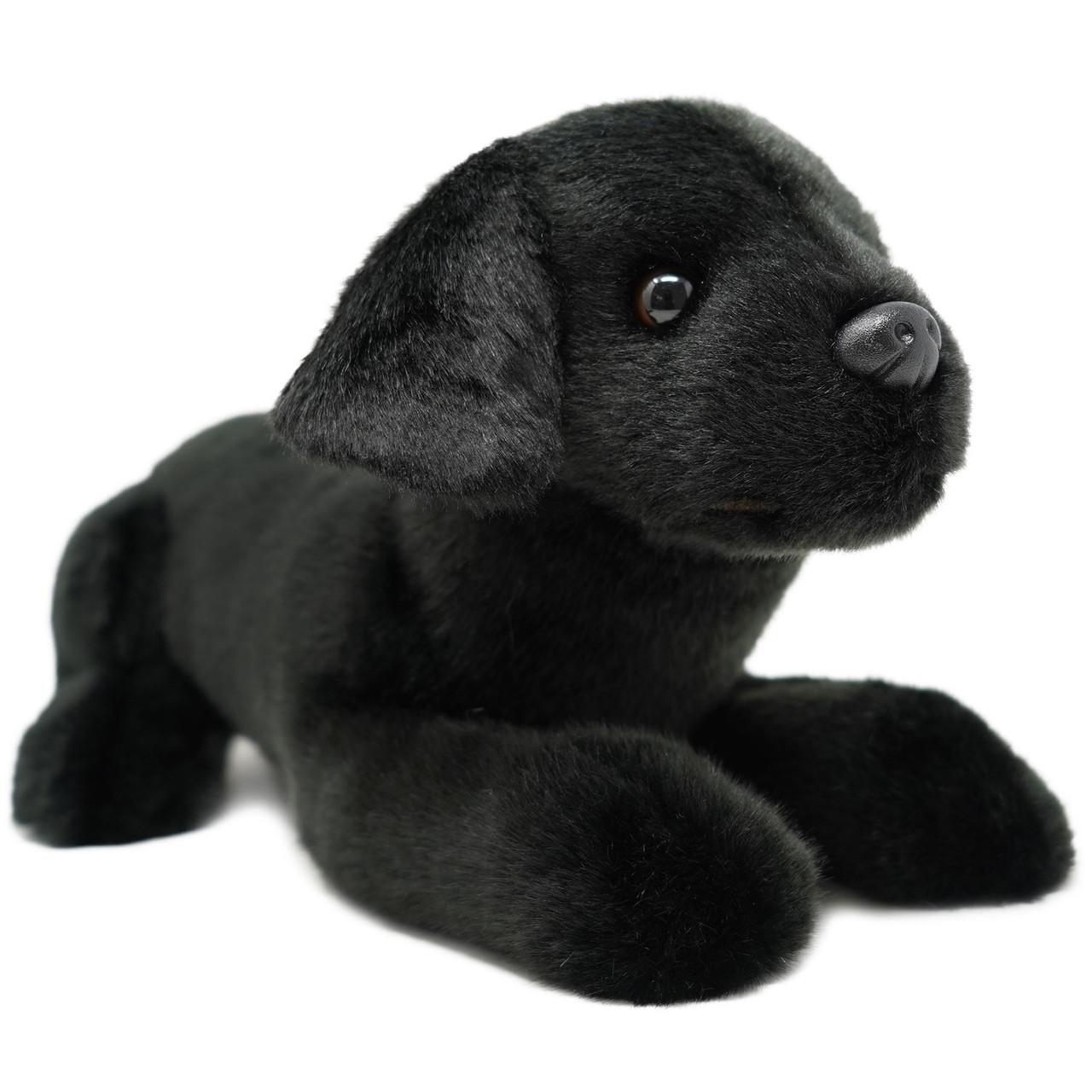 Viahart Tiger Tale Toys Blythe Black Lab Dog Toy