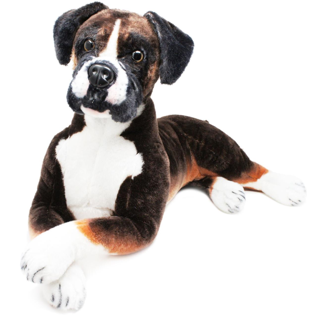 Viahart Tiger Tale Toys Bob the Boxer Dog Toy, 31-in