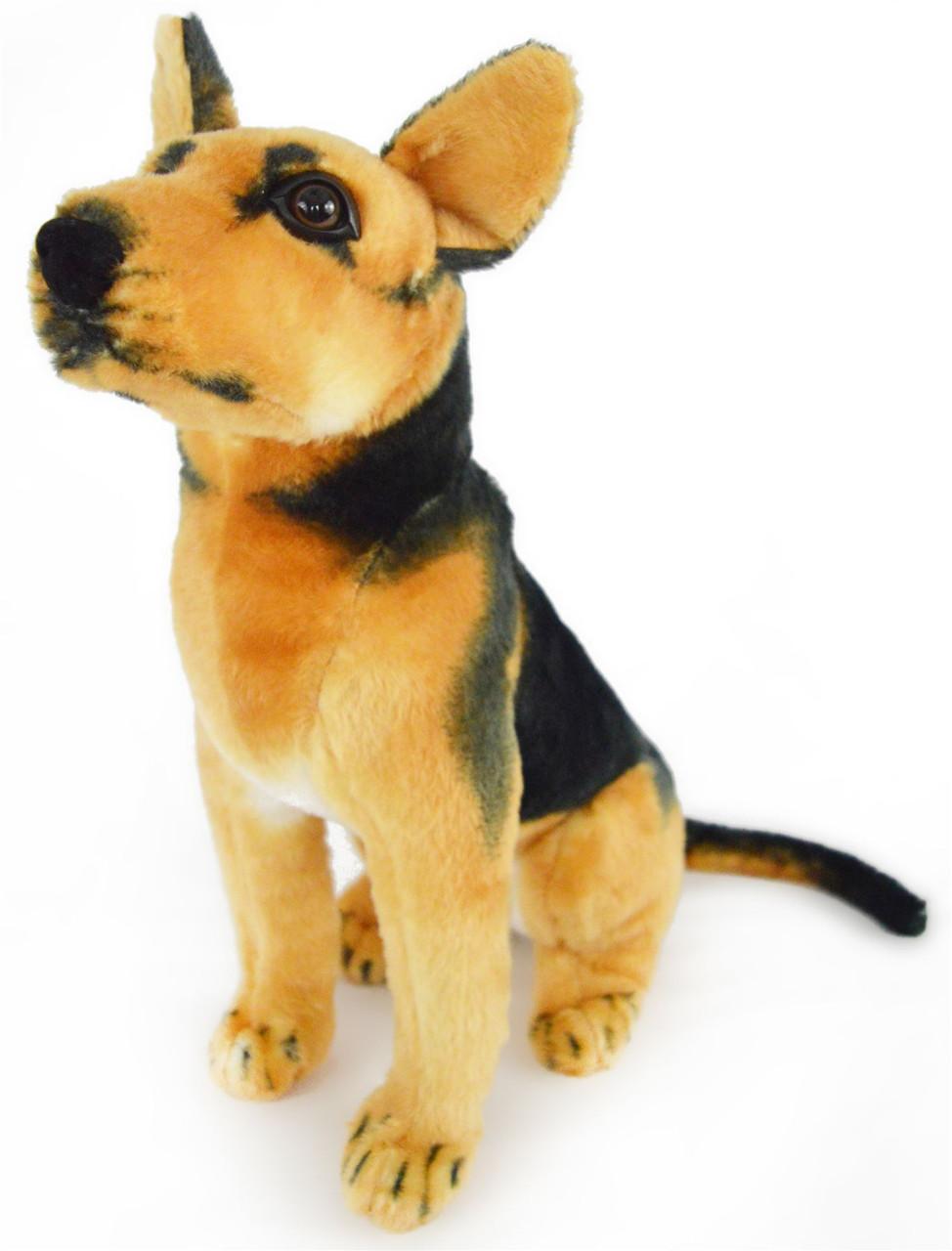Viahart Tiger Tale Toys Gunther the German Shepherd Dog Toy, 16-in