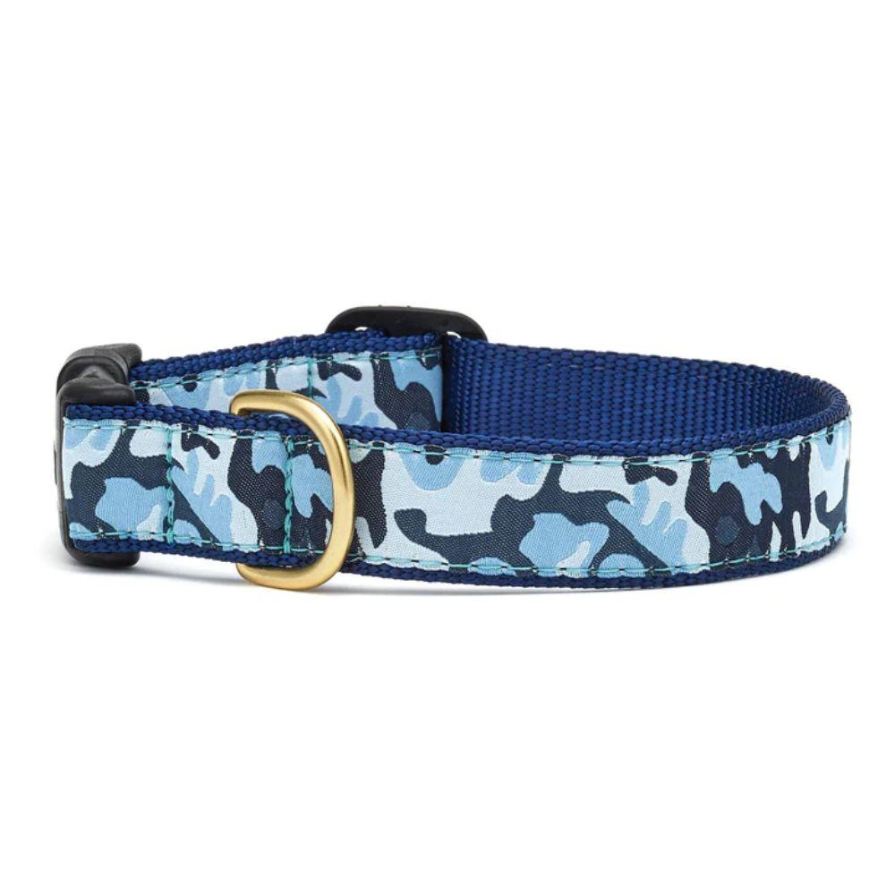 Up Country Dog Collar, Navy Camo Camo