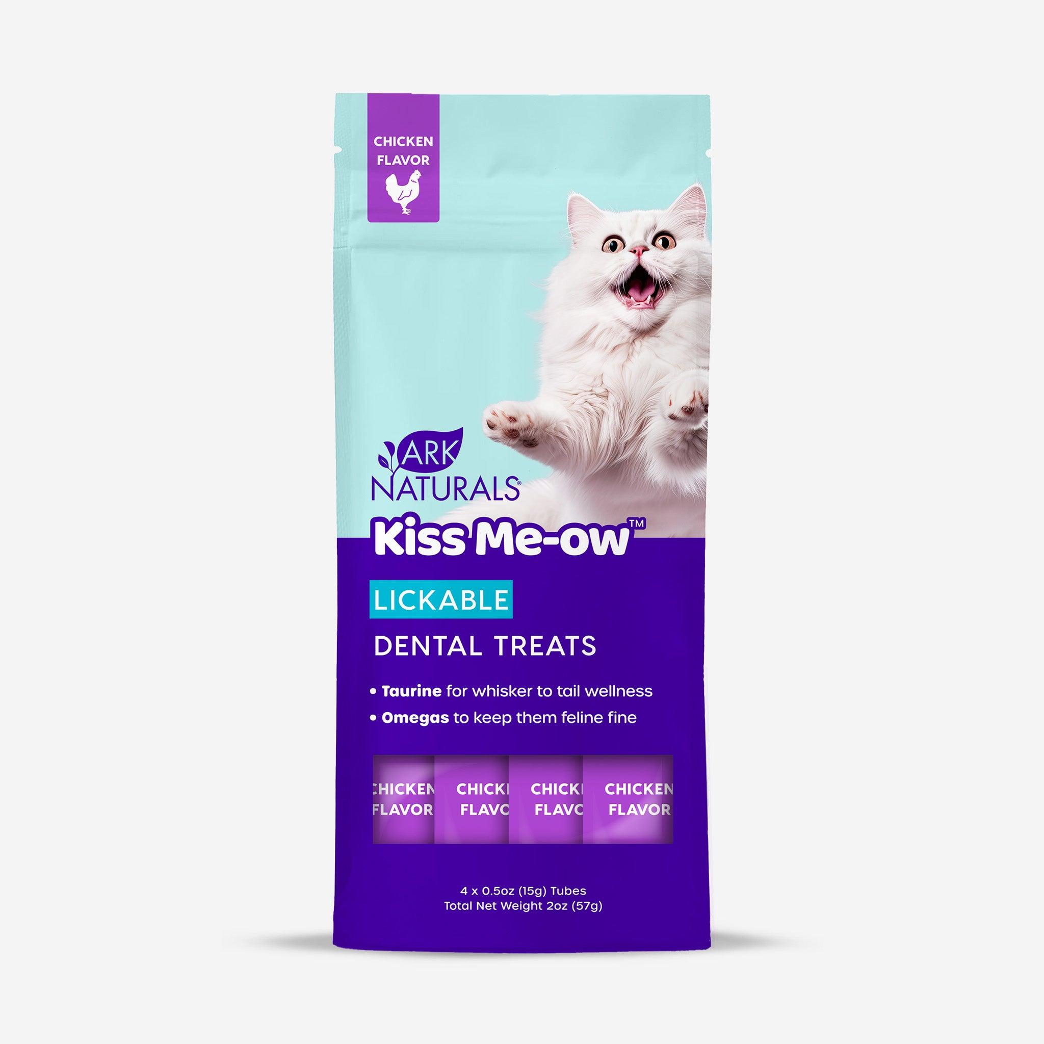 Ark Naturals Kiss Me-Ow Lickable Chicken Dental Cat Treats