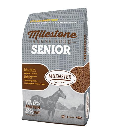 Muenster Milestone Senior Horse Food, 40-lb