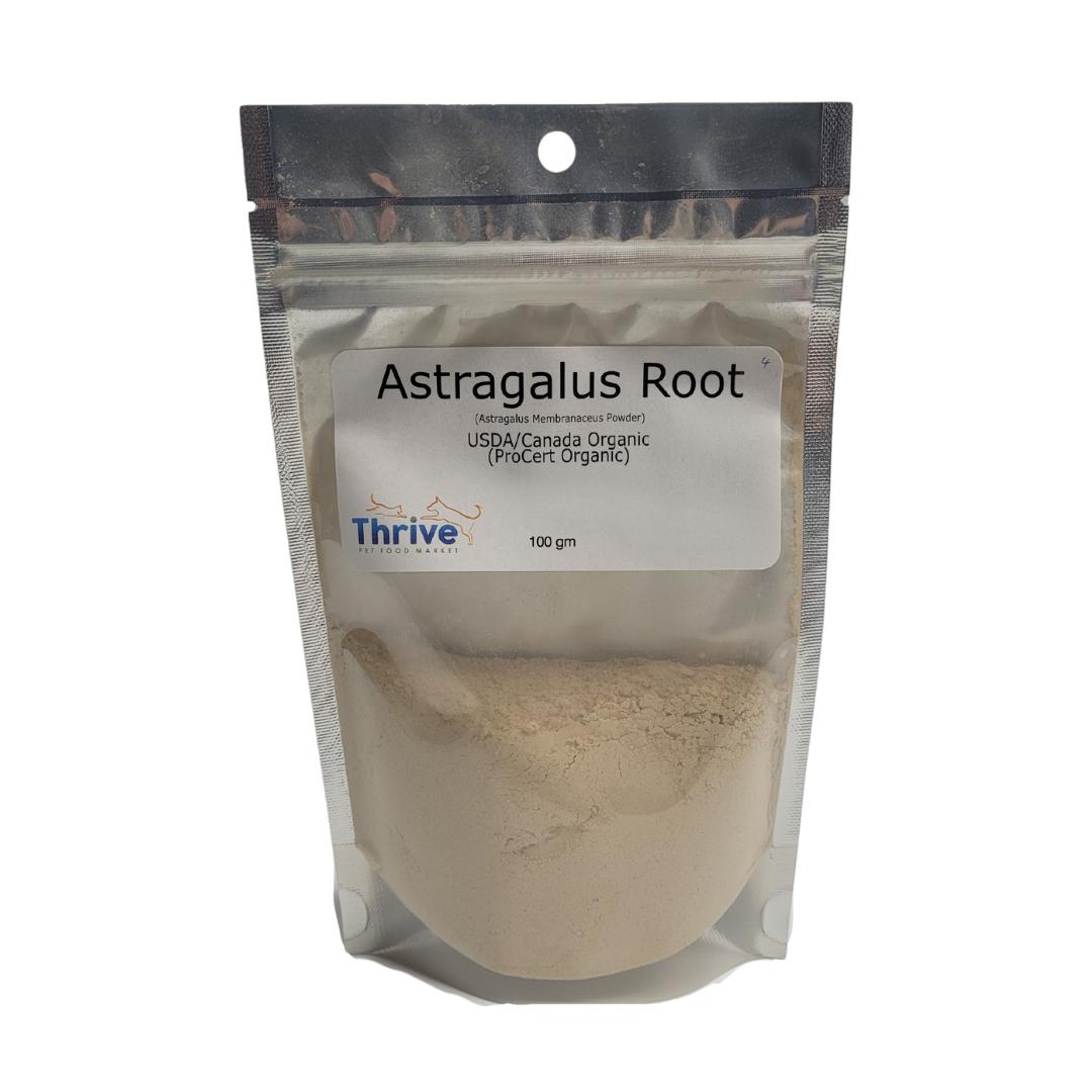 Thrive Pet Food Market Astragalus Root Powder Pet Supplement, 100-gram