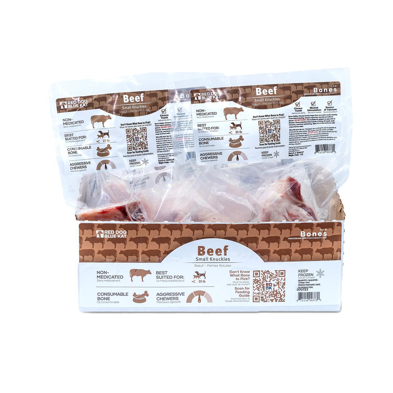 Red Dog Blue Kat Beef Knuckle Dog Treats, Small