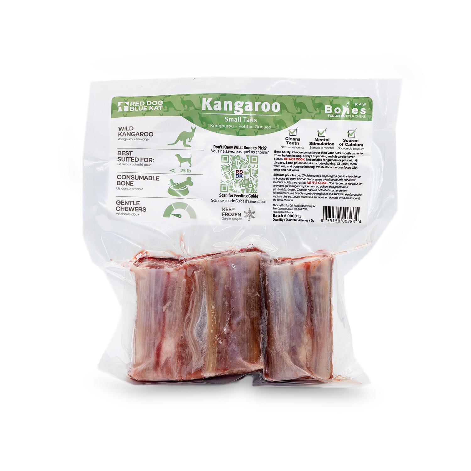 Red Dog Blue Kat Kangaroo Tail Dog Treats, Small