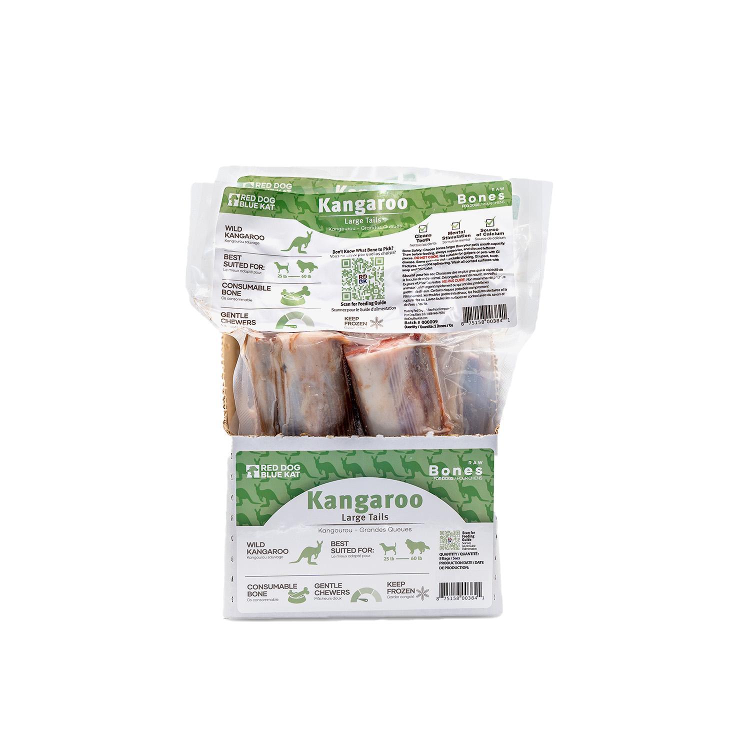 Red Dog Blue Kat Kangaroo Tail Dog Treats, Large