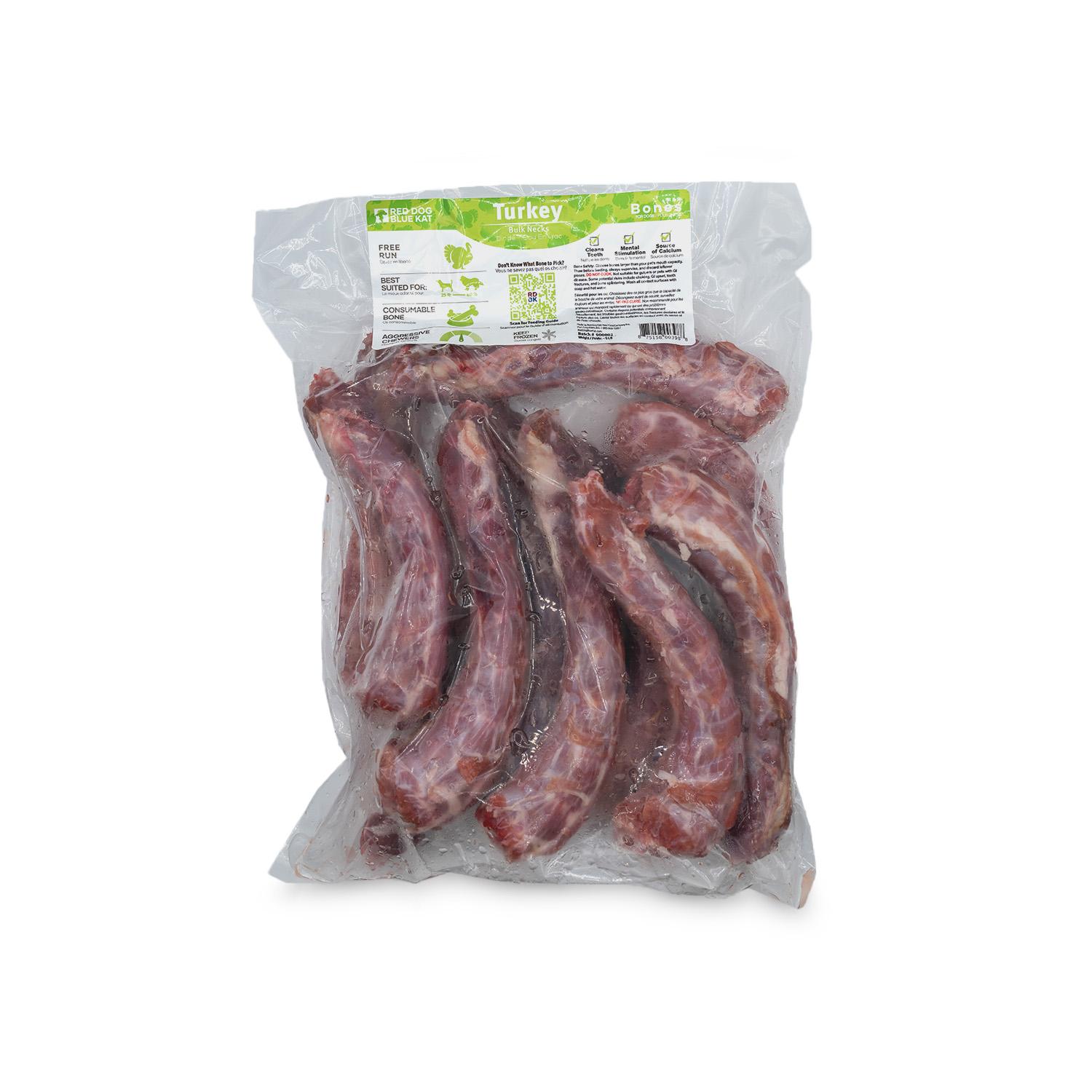 Red Dog Blue Kat Turkey Necks Dog Treats, 5-lb