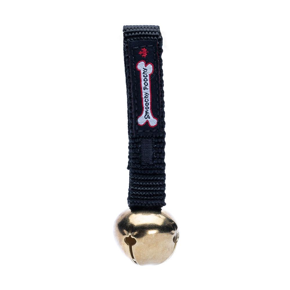 Smoochy Poochy Nylon Strap Artic Brass Round Bell Pet Collar Accessory