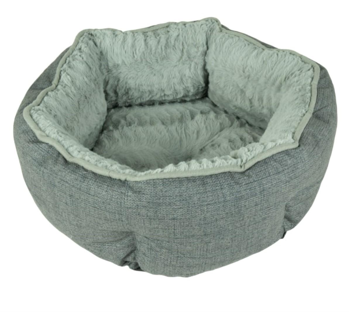 Arlee Jake Hexagon Pet Bed, Grey