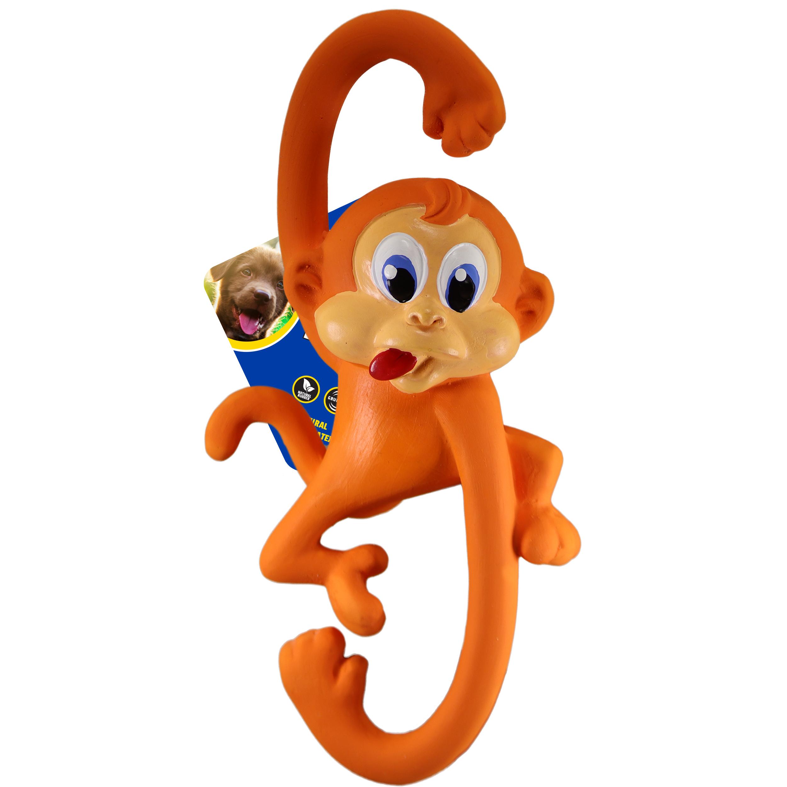 Petsport Naturflex Monkey Dog Toy, Large