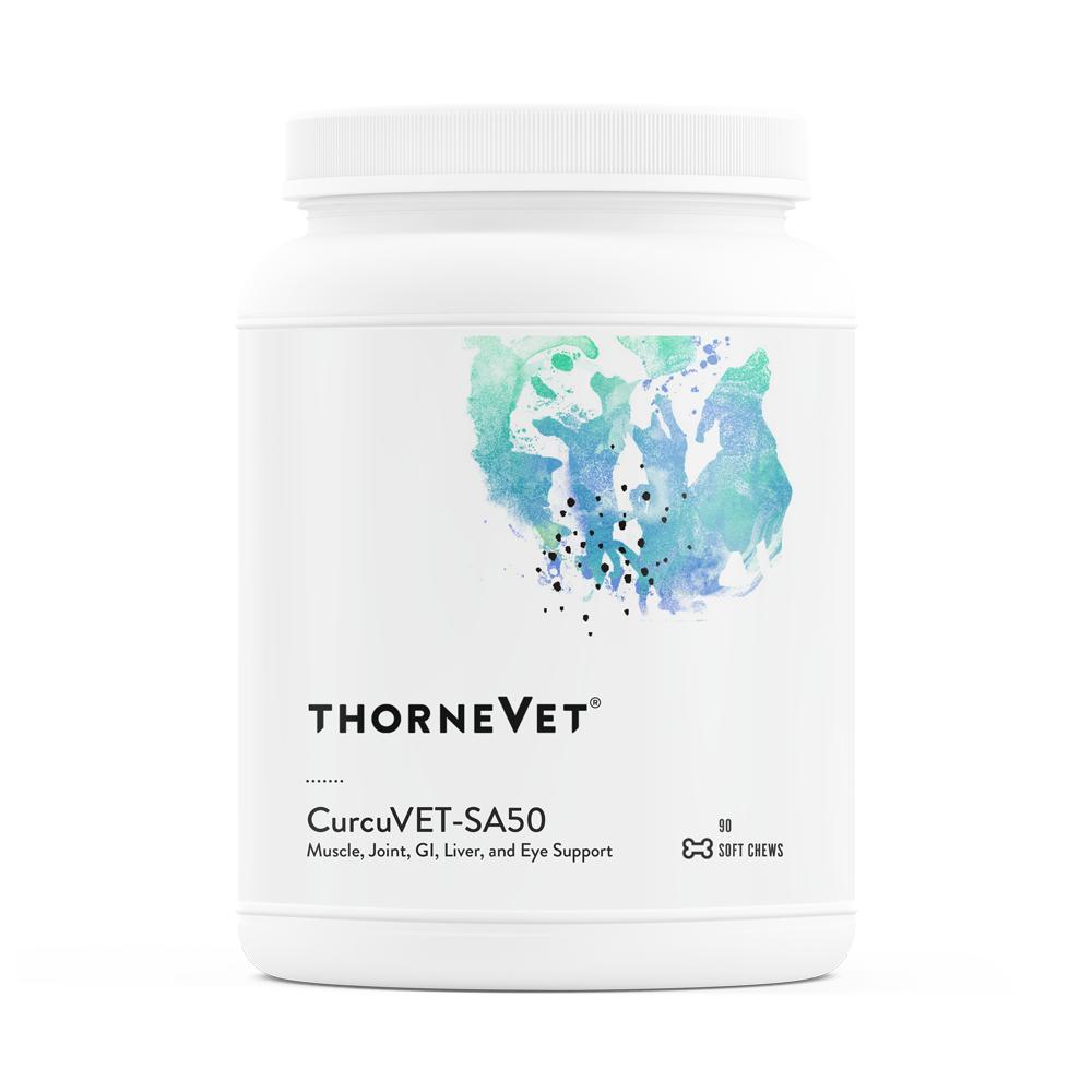 Thorne Vet CurcuVET-SA50 Soft Chews Dog Supplement, 90-count