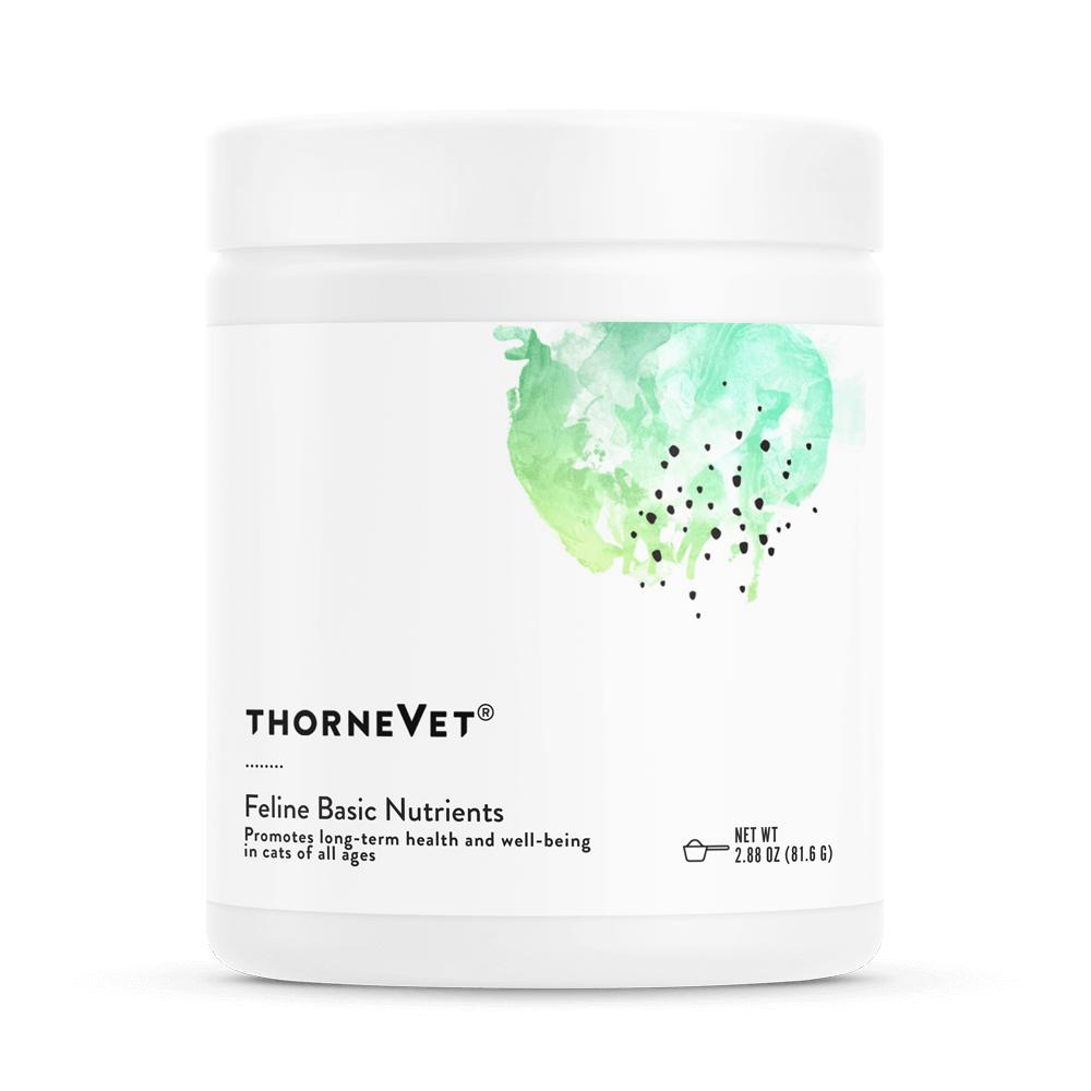 Thorne Vet Feline Basic Nutrients Powder Cat Supplement, 120-scoops