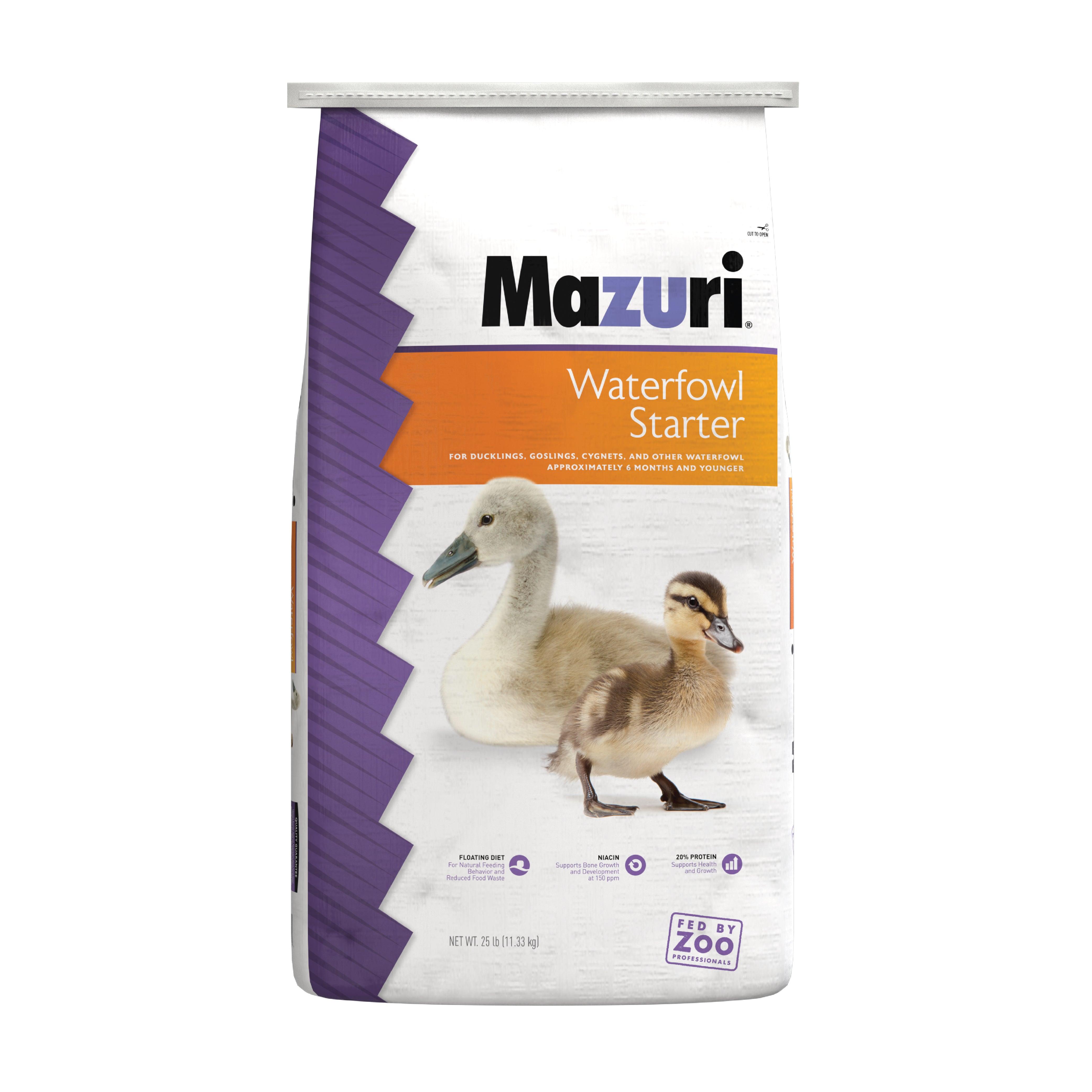 Mazuri Waterfowl Starter Food, 25-lb