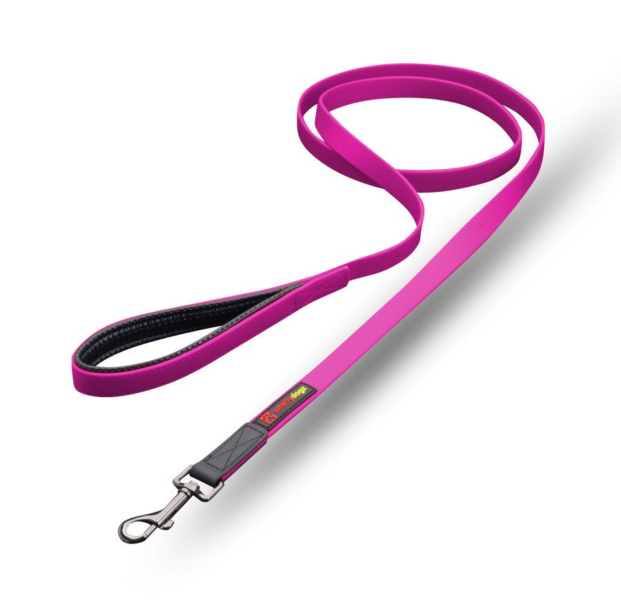 smellydogz Comfort Dog Leash, Pink, 5/8-in x 6-ft