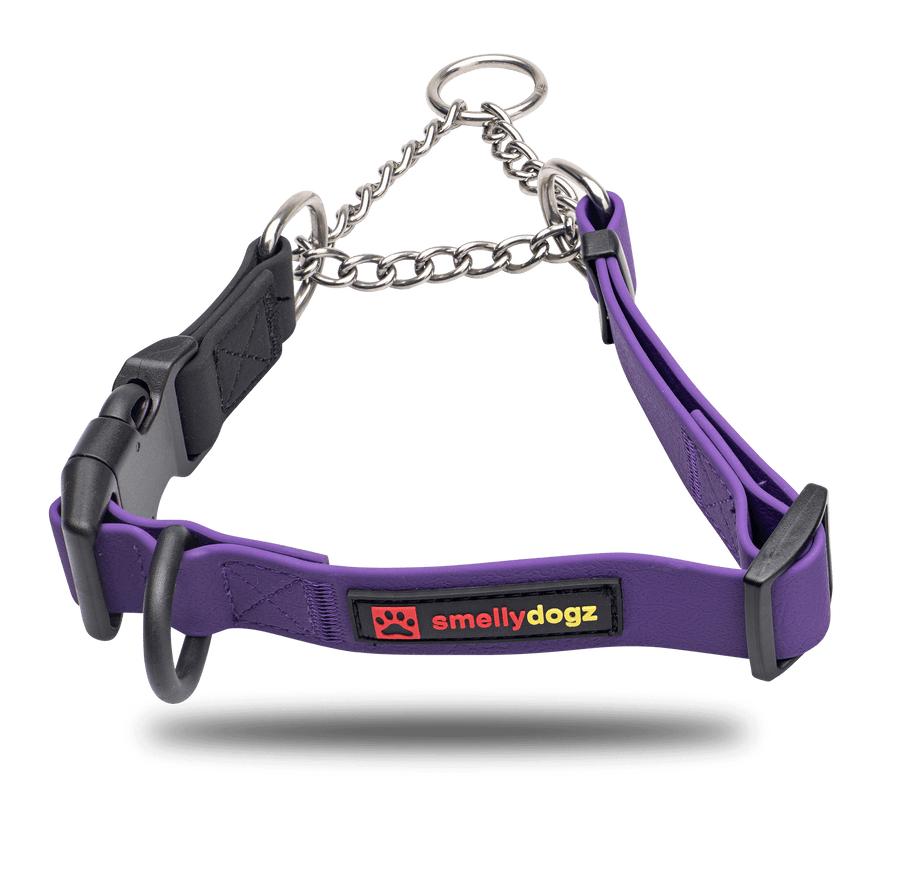smellydogz Martingale Collar, Purple, 3/4-in x 14-16-in