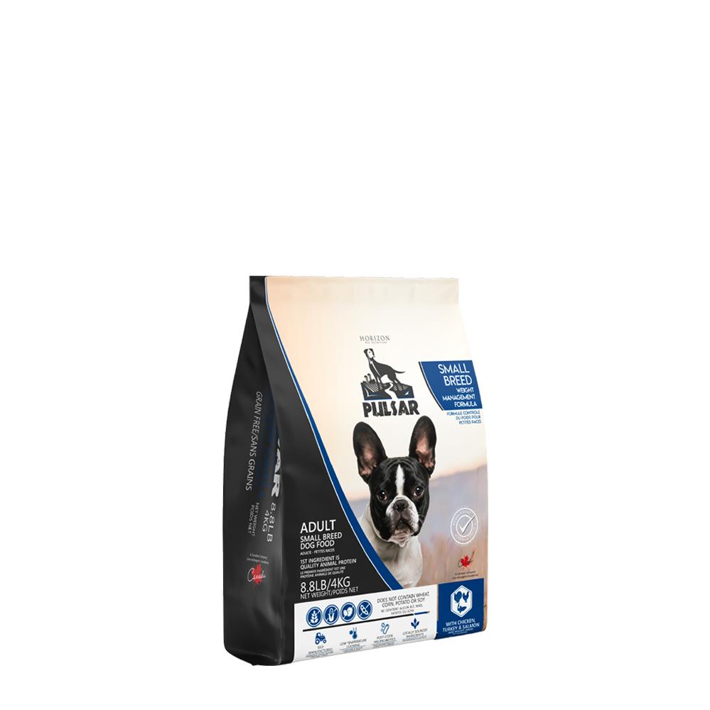 Horizon Pulsar Weight Management Small Breed Adult Grain-Free Dry Dog Food, 8.8-lb