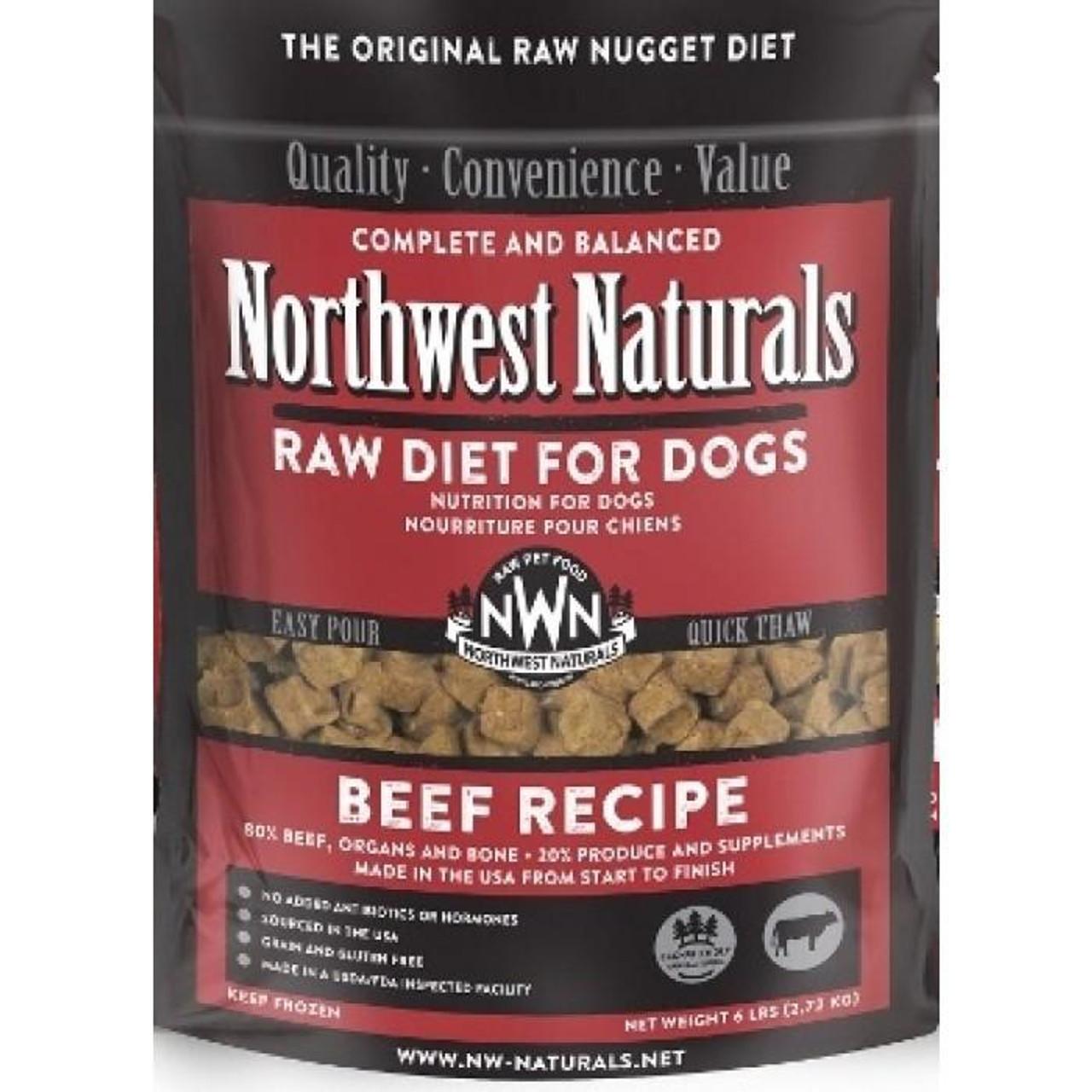 Be Like Josh Northwest Naturals Frozen Beef Nuggets, 6-lb