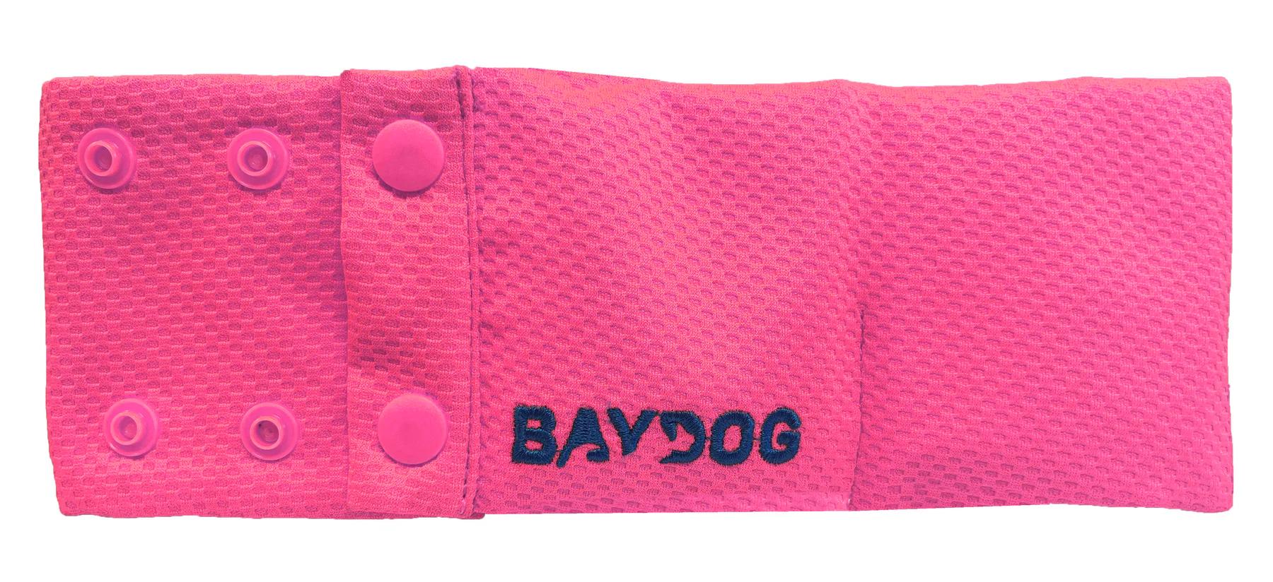 Baydog Arctic Bay Cooling Cooling Collar for Dogs, Sunset Pink, XX-Large