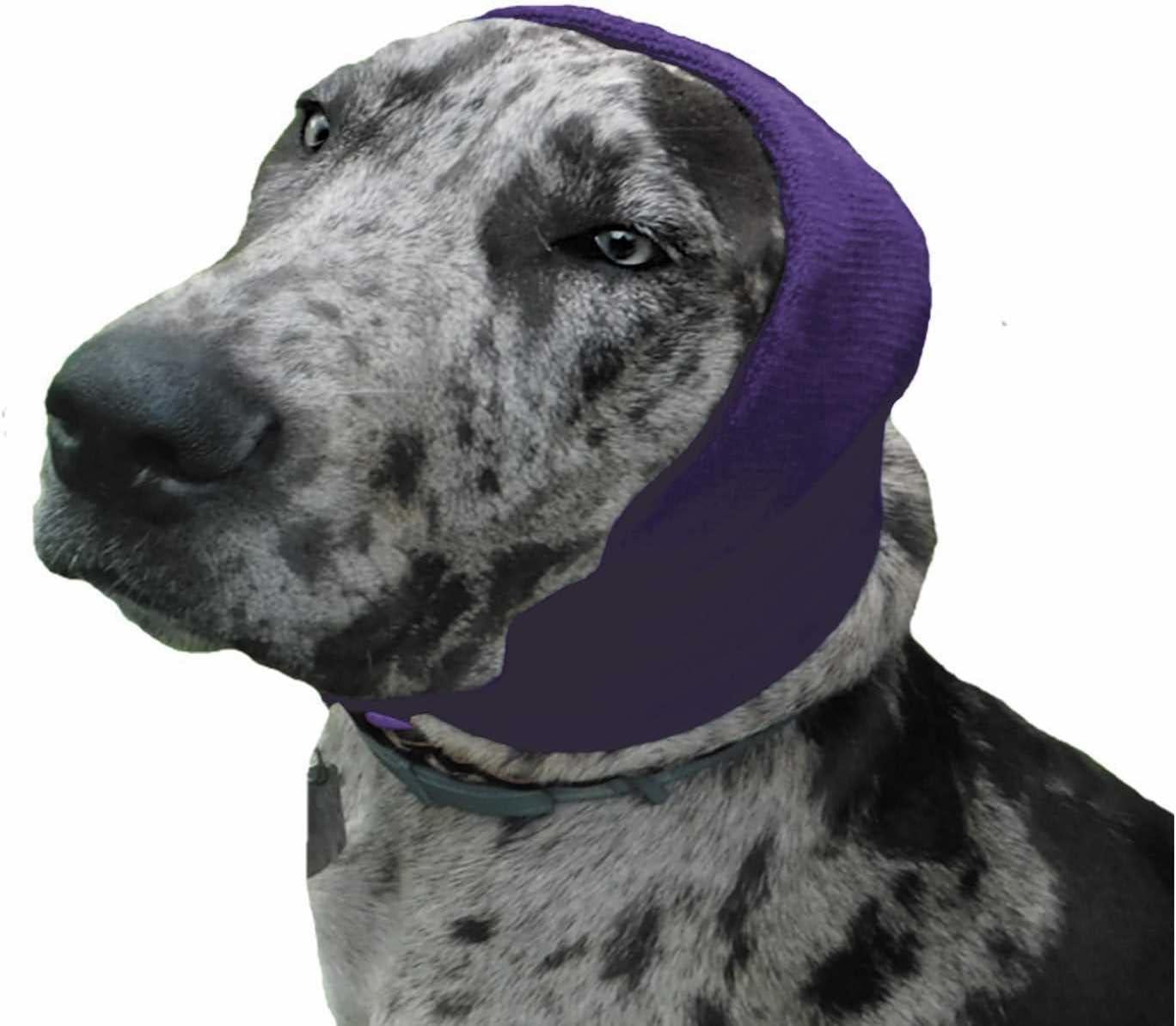 Happy Hoodie The Original Calming Band for Dogs & Cats, Purple, X-Large
