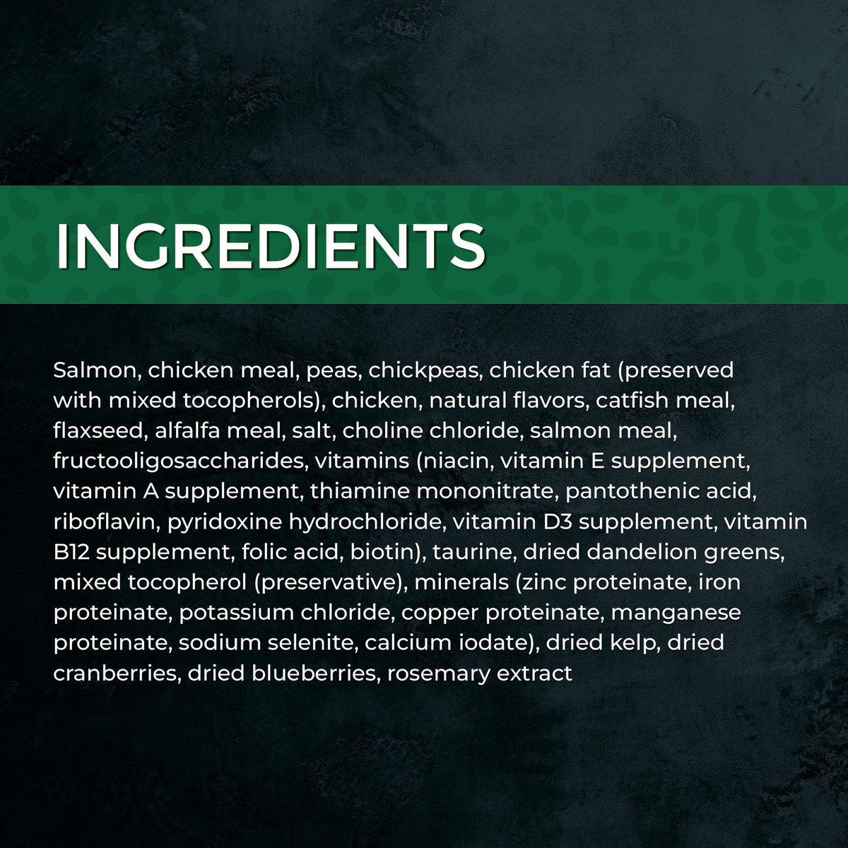 Fussie Cat Market Fresh Salmon & Chicken Recipe Dry Cat Food, 3.5-lb