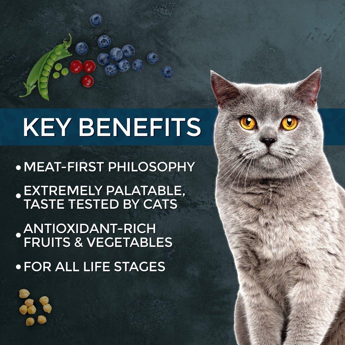 Fussie Cat Market Fresh Salmon Recipe Dry Cat Food, 3.5-lb