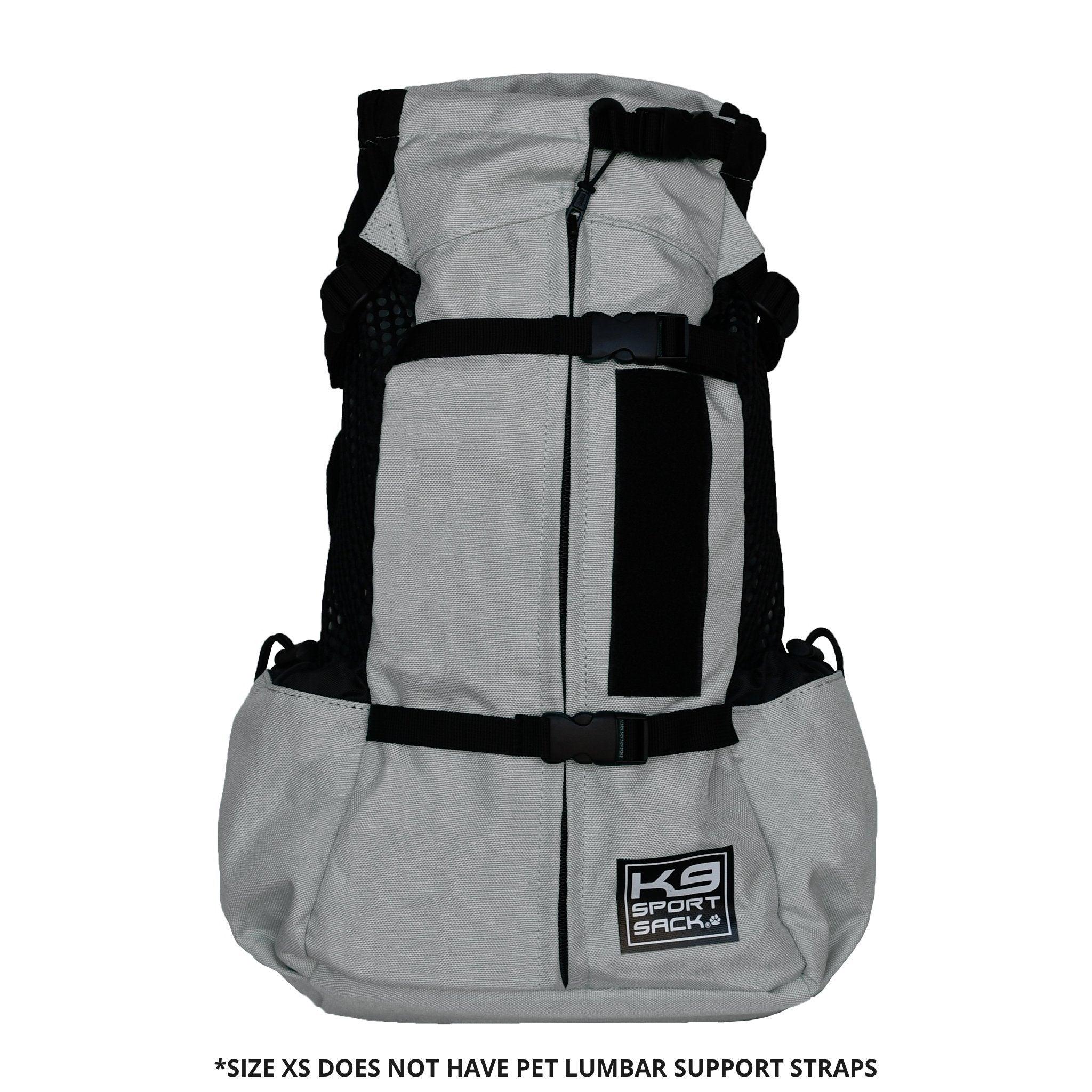 K9 Sport Sack Air 2 Original Backpack Dog Carrier, Light Grey, X-Small