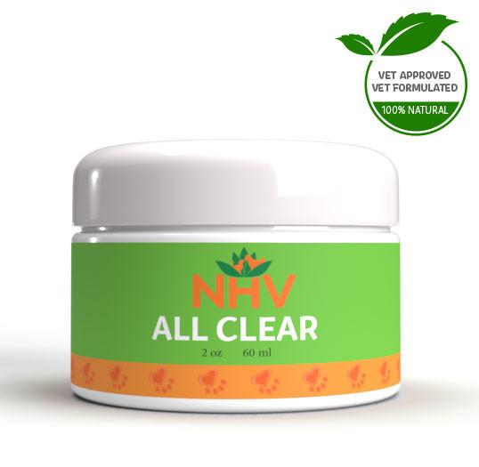 NHV Natural Pet All Clear Ointment for Dogs & Cats