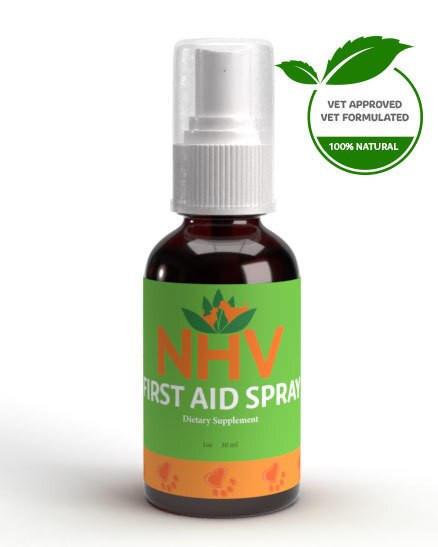 NHV Natural Pet First Aid Spray for Dogs & Cats, 1-oz