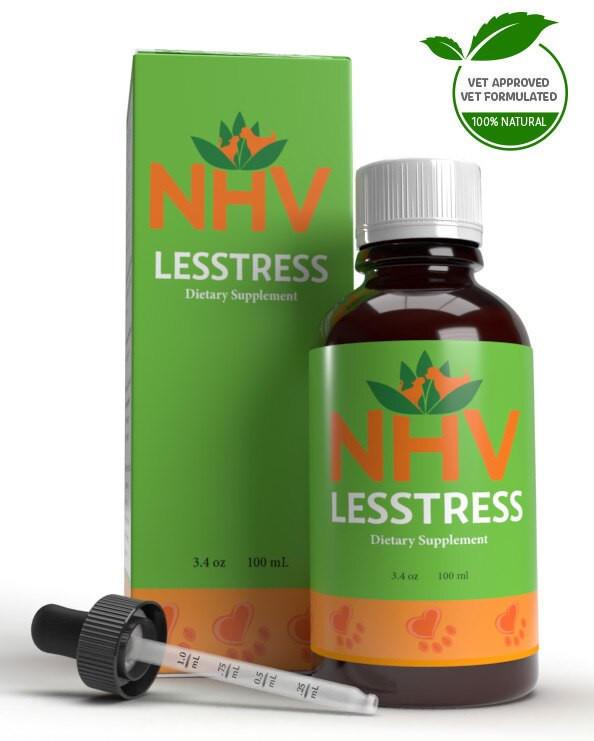 NHV Natural Pet Lesstress Dog & Cat Supplement