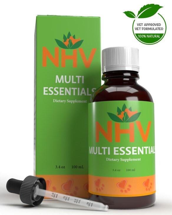 NHV Natural Pet Multi Essential Dog & Cat Supplement, 3.4-oz