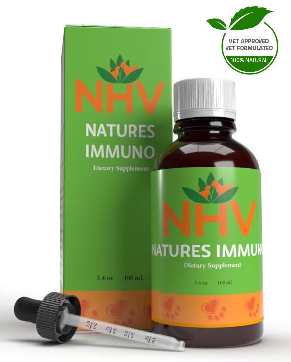 NHV Natural Pet Natures Immuno Dog & Cat Supplement