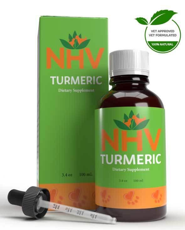 NHV Natural Pet Turmeric Dog & Cat Supplement, 3.4-oz