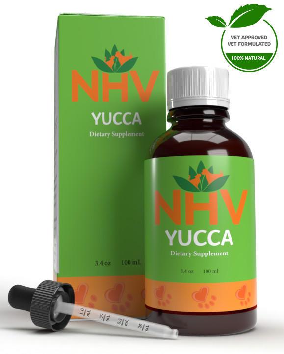 NHV Natural Pet Yucca Dog & Cat Supplement, 3.4-oz