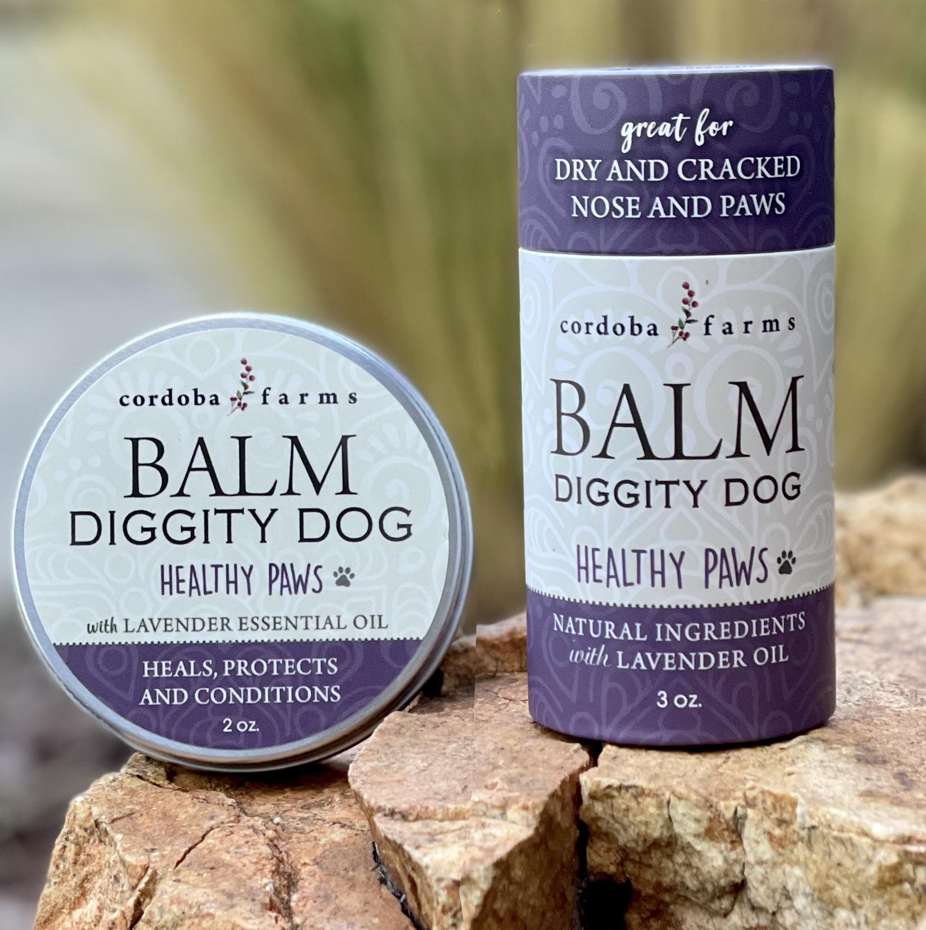 Cordoba Farms Balm Diggity Dog Healthy Paws for Dogs, 2-oz