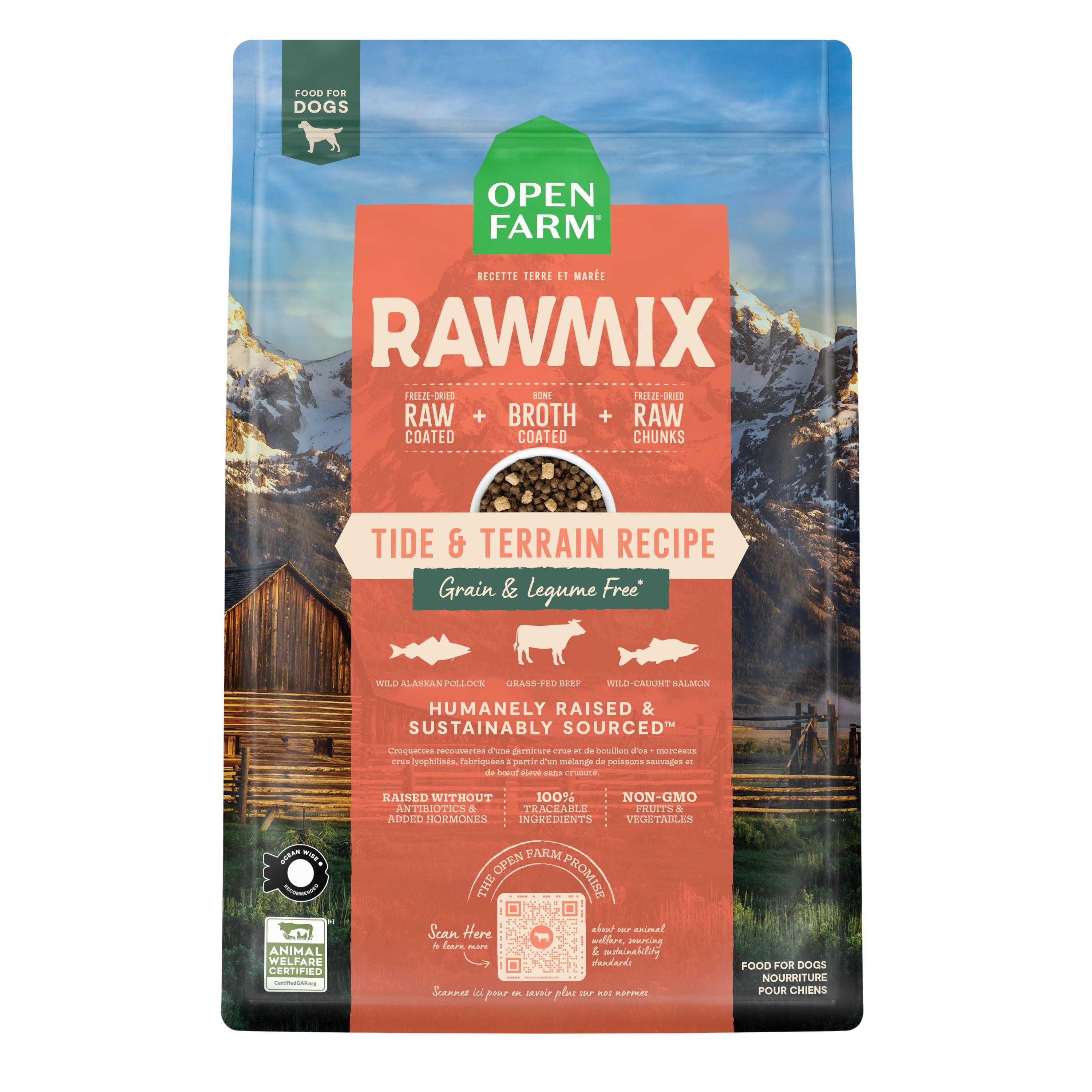 Open Farm RawMix Tide & Terrain Recipe Grain-Free Dry Dog Food