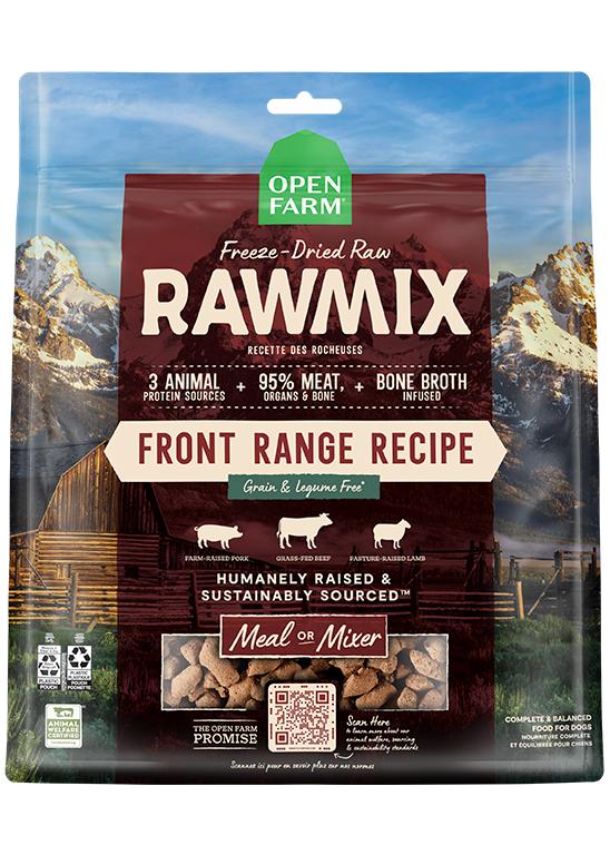 Open Farm RawMix Front Range Recipe Freeze-Dried Raw Dog Food, 13.5-oz