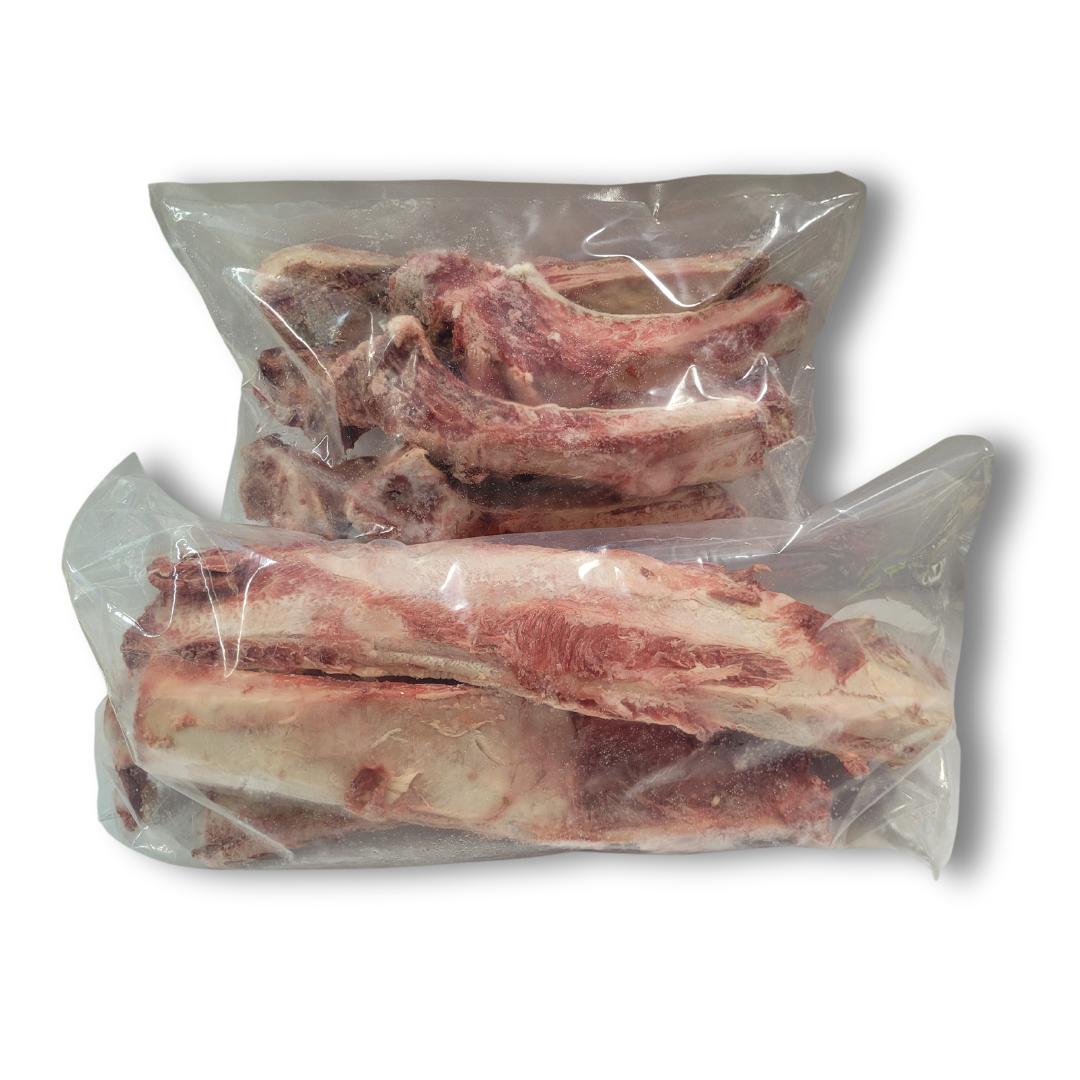 Thrive Pet Food Market Frozen Raw Beef Ribs Dog Treats, Small