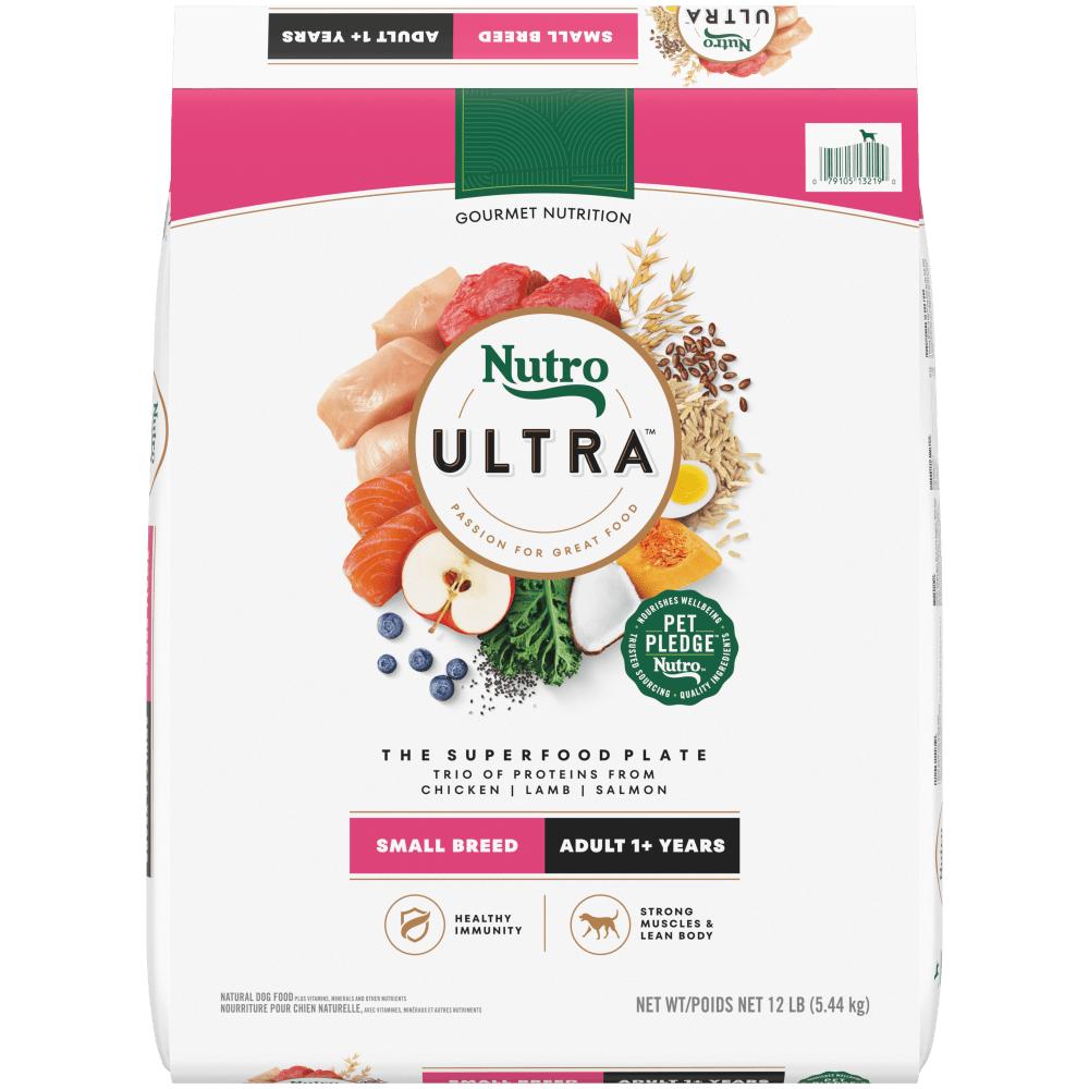 Nutro Ultra Small Breed Adult Dry Dog Food, 12-lb