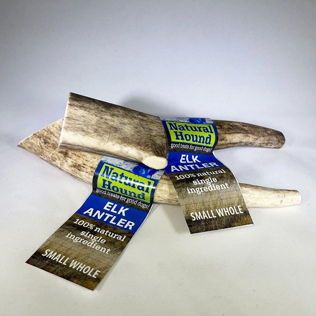 Natural Hound Whole Elk Antler Chews Dog Treats