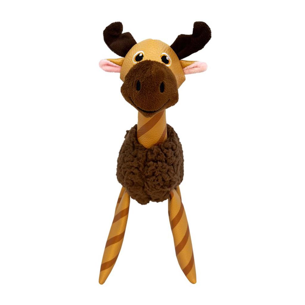 KONG Floofs Shakers Moose Dog Toy, Medium